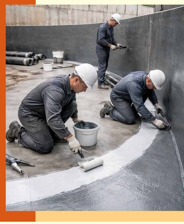 Гидроизоляция резервуара для топлива в ессентуках