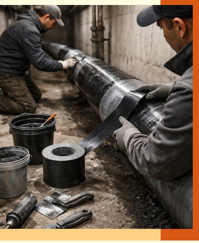 Гидроизоляция труб в ессентуках от 2549 руб. — профессиональная герметизация | ТепломастерСсн