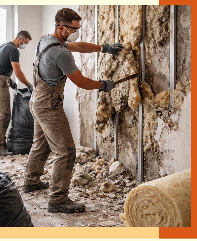 Демонтаж старого утеплителя в ессентуках от 3569 руб. — работы под ключ | ТепломастерСсн