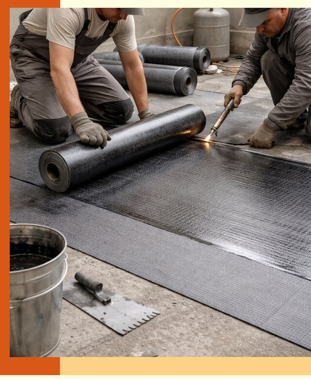 Монтаж гидроизоляционной мембраны в ессентуках для зданий и конструкций