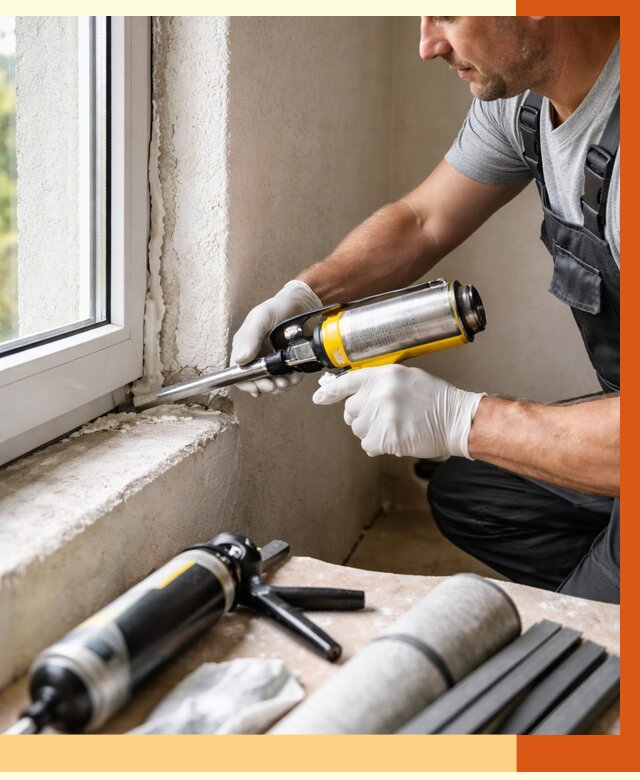 Герметизация стыков и примыканий в ессентуках от 1224 руб. под ключ | ТепломастерСсн