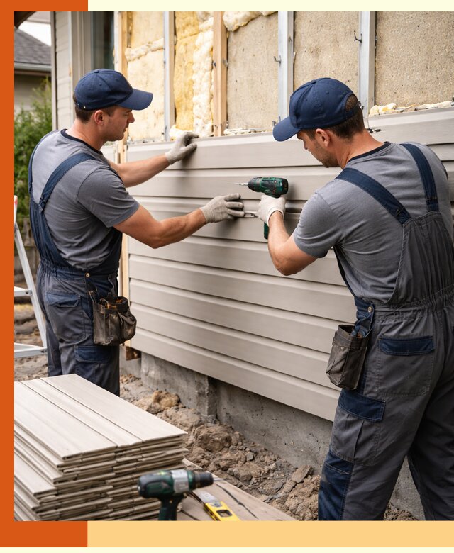 Монтаж сайдинга после утепления в ессентуках качественно и надежно